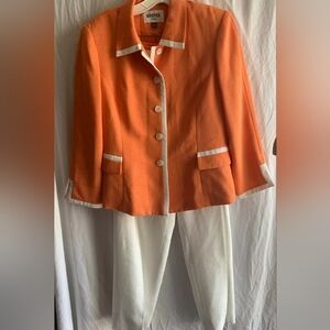 Vintage Kasper pant suit 60s